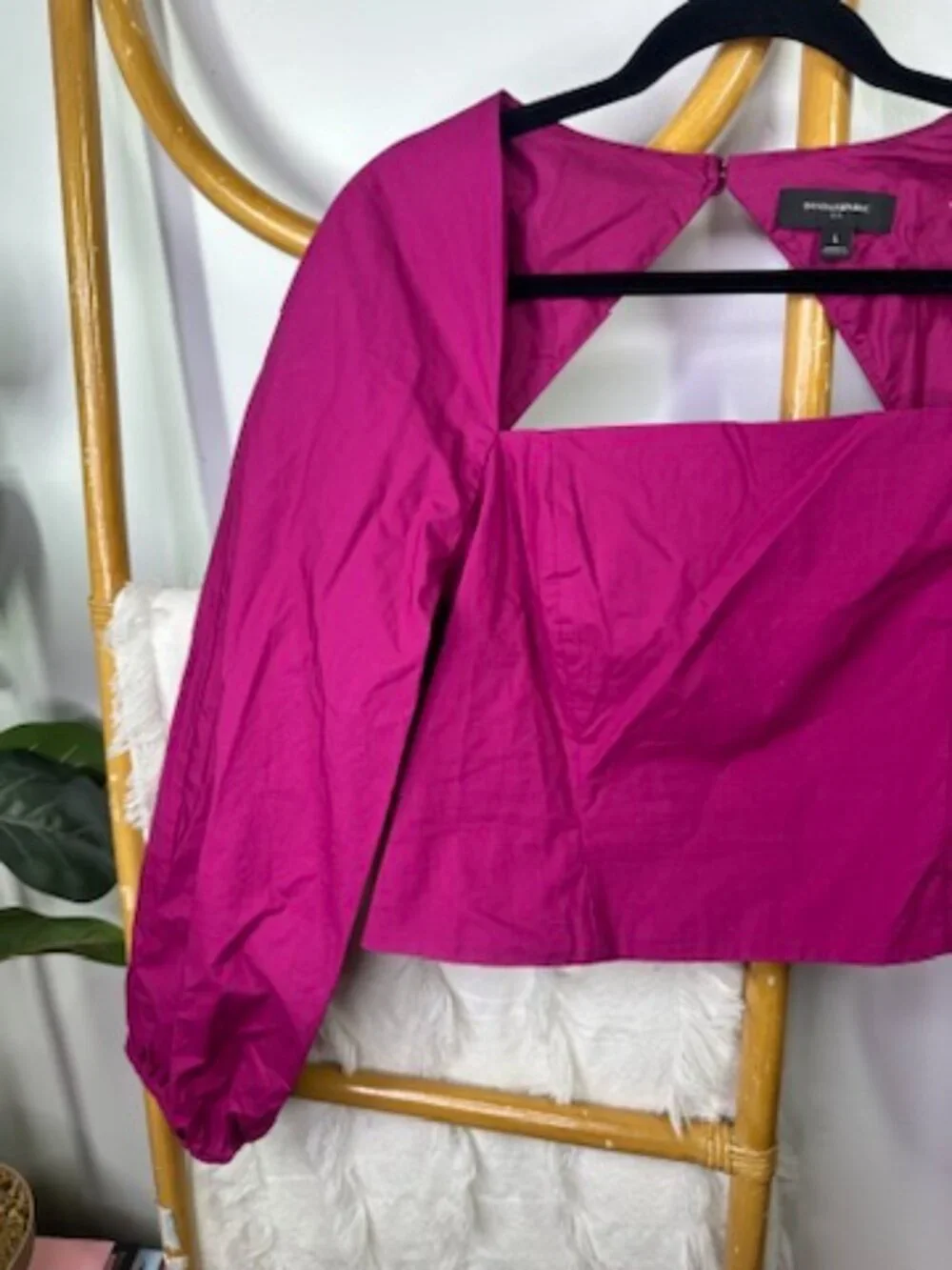 Banana Republic Purple Blouse sz L